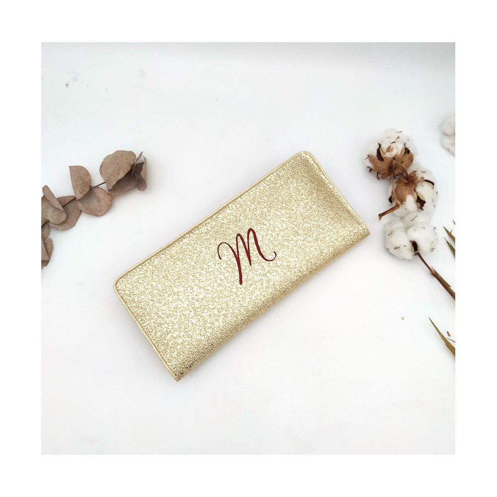 Porte-chéquier Personnalisable En Simili Cuir Noir – Avec Emplacements Cartes, Poche Billets, Compartiment Monnaie – Design Couple Chat, Prénom Ajoutable