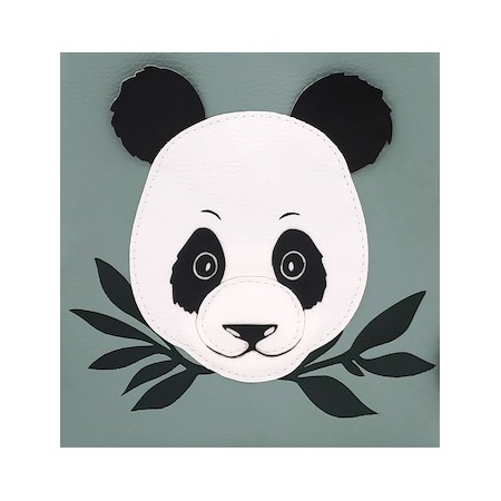Collection panda, vert amande, vert noir et blanc en simili cuir, en précommande avec un tarif de lancement