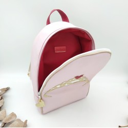 Sac à dos princesse personnalisé pour enfant en cuir végane - Les P’tits Génies